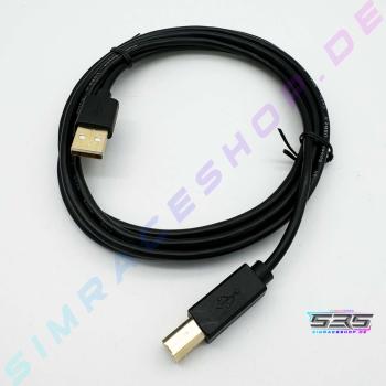 USB A auf USB B Kabel 2m